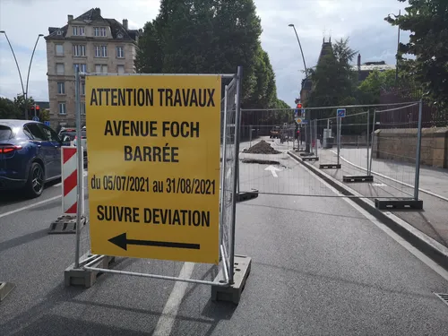 Metz : Des travaux sur deux axes importants de la ville